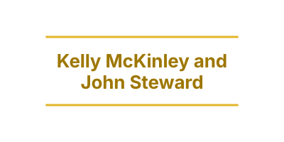 kelly mckinley and john steward